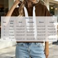 thumbnail image 3 of LEKWK Cropped Hoodie Women Drop Shoulder Short Sleeve Sweatshirt Drawstring Loose Fit Pullover Tops with Pocket Fall Casual Activewear Brown XXL, 3 of 7