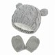 thumbnail image 1 of Baby Hat and Mittens Baby Girl Boy Beanie Hat Set Knitted Winter DXGHC, 1 of 5