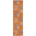 thumbnail image 2 of Addison Rugs Chantille Indoor/Outdoor Transitional Circles Orange Washable Runner Rug, 2'3" x 7'6", 2 of 6