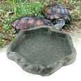 thumbnail image 2 of Reptile Bowl,, Reptile Water Dish Lizard Bowl, Reptile Terrarium Food And Water Dish Feeder Bowl Reptile Humid Hide For Lizard, 2 of 8