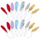 thumbnail image 4 of 10 Uds. Aros para el pelo con orejas de conejo de Pascua, diademas de felpa con lentejuelas encantadoras, estilo mixto, 4 of 8