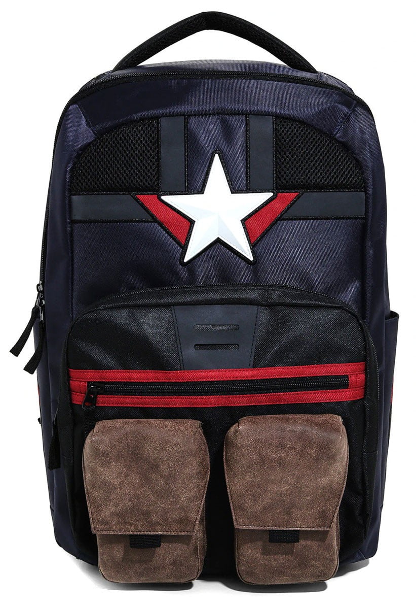 captain america herringbone backpack