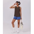 thumbnail image 4 of Pinspark Womens Workout Tops Quick Dry Athletic Tank Top UPF 50+ Sleeveless Running Shirts with Side Slits Lightweight Yoga Top, 4 of 6