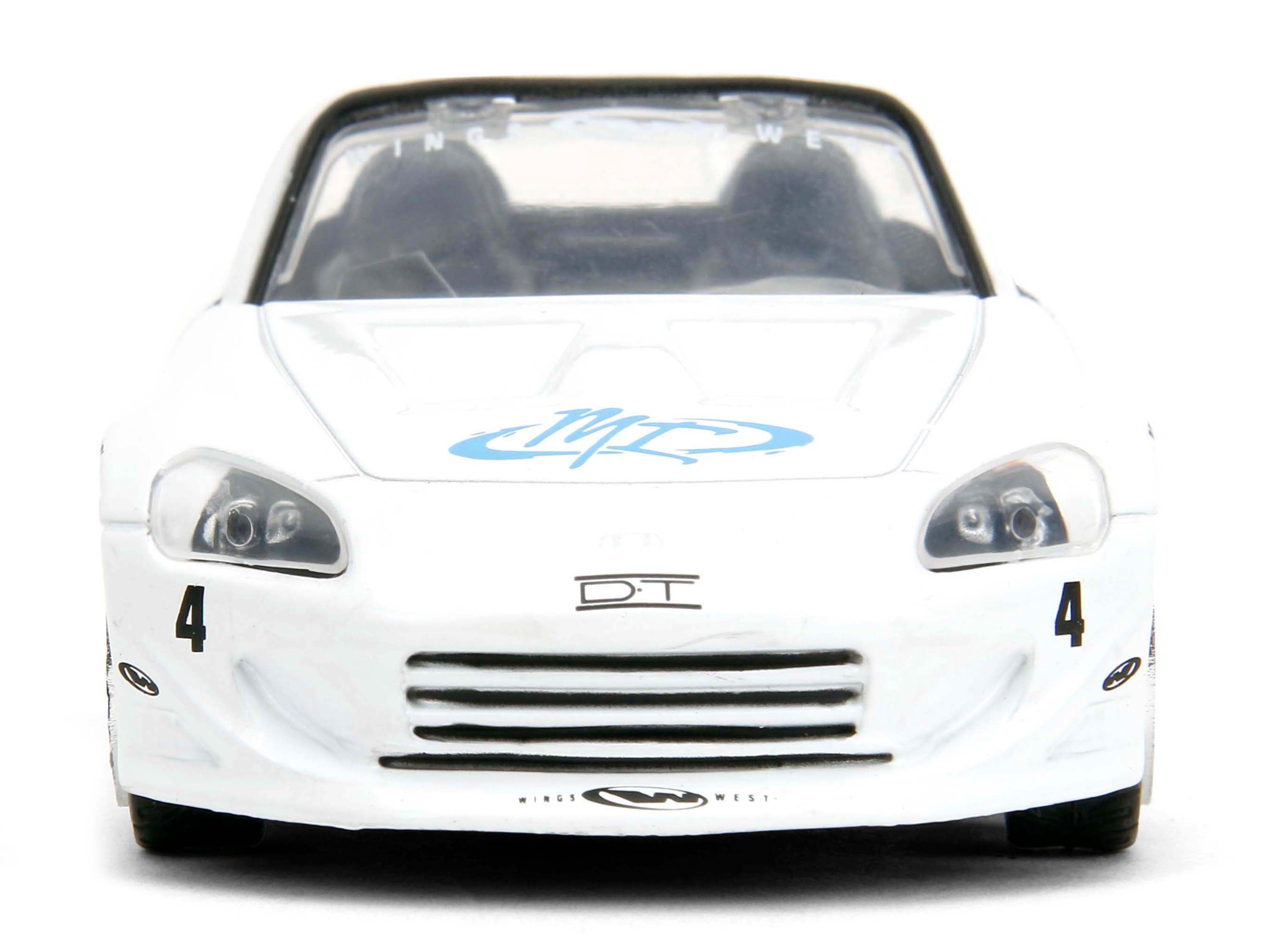 2001 Honda S2000 Convertible White with Graphics 