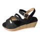 thumbnail image 2 of Nuevas sandalias de cuña para mujer Zapatos de mujer con correa de hebilla de plataforma de suela gruesa Wmkox8yii nm2711, 2 of 5