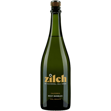 Zilch Alcohol-Free Brut Bubbles: Premium Non-Alcoholic California Sparkling White Wine