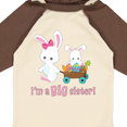 thumbnail image 4 of Inktastic I'm a Big Sister Girls Long Sleeve Baby Bodysuit, 4 of 5