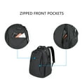 thumbnail image 6 of KROSER Laptop Backpack for 17.3" Computer Backpack, Travel/Business/School, 6 of 7