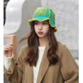thumbnail image 3 of czcpp-Women Crochet Bucket Hat Knit Handmade Foldable Beach Hat Cute Hand Woven Fishing Hat, 3 of 4