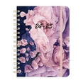 Ckraxd 20242025 A5 Planner with Inspirational Quotes and Floral Design