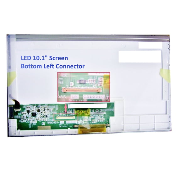 HP 624218-001 Laptop Screen 10.1 LED BOTTOM LEFT WSVGA