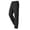 Mens Pants Black, variant on Fall Casual Mens Cargo Pants Multi-Pockets Elastic Drawstring Waist Hiking Fishing Trousers Dad Gifts