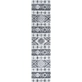 thumbnail image 3 of JONATHAN Y MOROCCAN HYPE 2 x 10 Runner Rug, Sura Kilim Geometric - Gray/Anthracite, MOH500A-210, 3 of 9