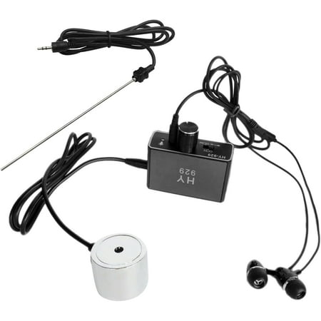 

HDGSKBUA Water Leakage Detection Water Pipe Leak Detector Sensor Water Pipe Tube Leakage Monitor Tester Kit with Dual Probes Earphone High Sensitivity Water Pipeline Locator Accessory KitA4303