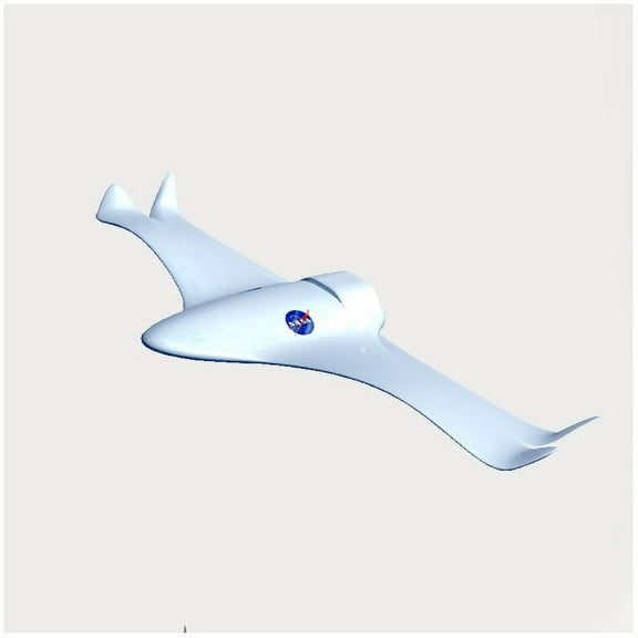 Wallhogs NASA Smart Plane Cutout Wall Decal
