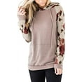 thumbnail image 2 of Womens Floral Hoodies Sweatshirt Long Sleeve Drawstring Casual Pullover Tops Sweatshirts with Pockets, 2 of 6