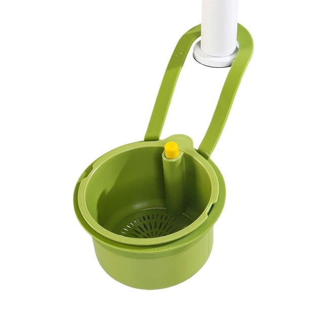 Cesta de drenaje del fregadero colgante Fregadero de la cocina doméstica Separación de residuos de alimentos Cesta de filtro Cesta de filtro de limpieza de frutas