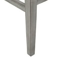 thumbnail image 5 of 29" Upholstered Saddle Seat Bar Stool in Gray, 5 of 6