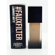 Huda Beauty #FauxFilter Luminous Matte Full Coverage Liquid Foundation, Toffee 420G, 1.18 fl oz