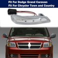 thumbnail image 3 of 1 Or 2 Pcs 2010-2016 Side Mirror Lamp For Dodge Caravan Town Turn Signal For Chrysler Grand Voyager For Ram C/v 68052079ac, 3 of 5