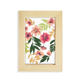 thumbnail image 1 of Marco de madera Dibujo Acuarela flores hojas Unbranded 5x7 pulgadas, 1 of 4