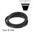 thumbnail image 2 of Uxcell B-1422 V-Belts Drive Belt 1422mm Inner Girth Rubber for Power Transmission 2 Pack, 2 of 6