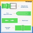 thumbnail image 2 of Baseball Belt Softball Belt Adjustable, Elastic Baseball Uniform Belt Youth and Adult Sizes, 2 of 6