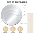 thumbnail image 3 of pitrice 4piece Versatile Cake Turntable Board For Variety Of Cake Decorations Easy To Clean Kitchen Supplies, 3 of 6