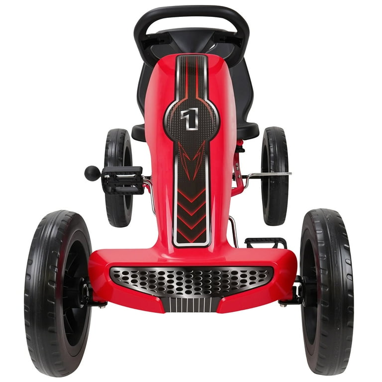 509 Crew Race Z Pedal Go Kart Unisex Kids Push & Pedal Ride-ons