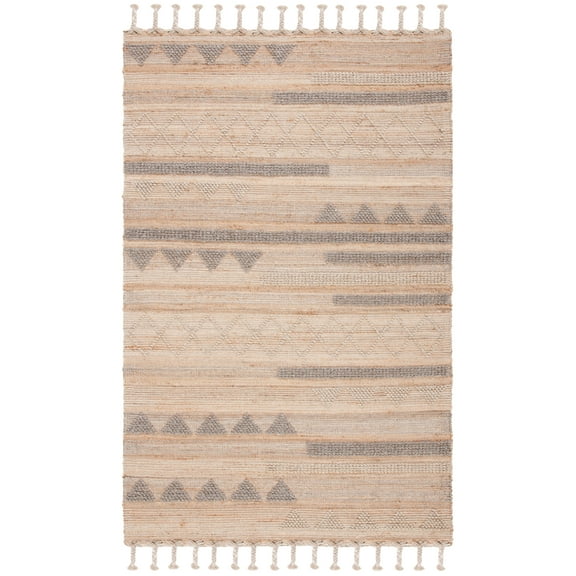 SAFAVIEH Natura Lena Southwestern Area Rug, Natural/Beige, 6' x 9'