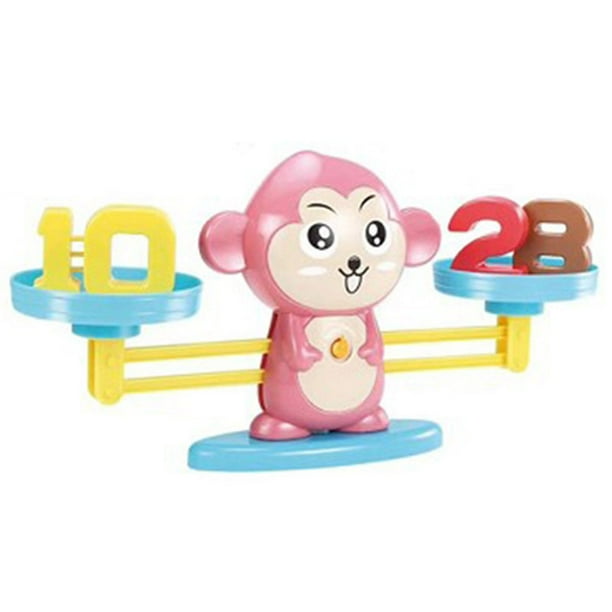 Juguete Montsori para niños, juego educativo para aprender matemáticas, balanza de equilibrio