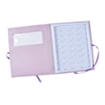thumbnail image 3 of MERIGLARE False Eyelash Storage Book Dustproof Makeup Display Compact Lashes Container Purple, 3 of 9