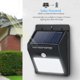 thumbnail image 5 of Luz de pared con sensor de movimiento PIR y energía solar LED, atenuación de 3 modos, 5 of 8