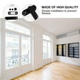thumbnail image 4 of IMIKEYA 4Pcs Zinc Alloy Window Lock T Shaped Sash Black Security Lock for Upvc Window Safety, 4 of 6