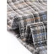 thumbnail image 5 of BLAZER DE TWEED A CUADROS DE VELVET CON COLLAR ELEGANTE PARA MUJERES CHIC XL GRIS, 5 of 6