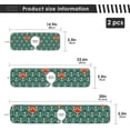 thumbnail image 4 of Coolnut 2 Pack Faucet Mat Splash Guard for Kitchen Sink,Fox and Wolf 30x5 Inch Super Absorbent Microfiber Sink Protector Mat, Kitchen Sink Mat Machine Washable Kitchen Sink Accessories, 4 of 7