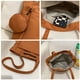 thumbnail image 3 of Bolso de mano con bolsillos con cremallera, bolso de lona para mujer, bolso de hombro, bolso grande informal, artículos esenciales diarios con monedero adicional, 3 of 7