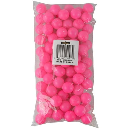 3/4 Mini Ping Pong / Table Tennis / Beer Pong Round Pink Balls - 19mm -