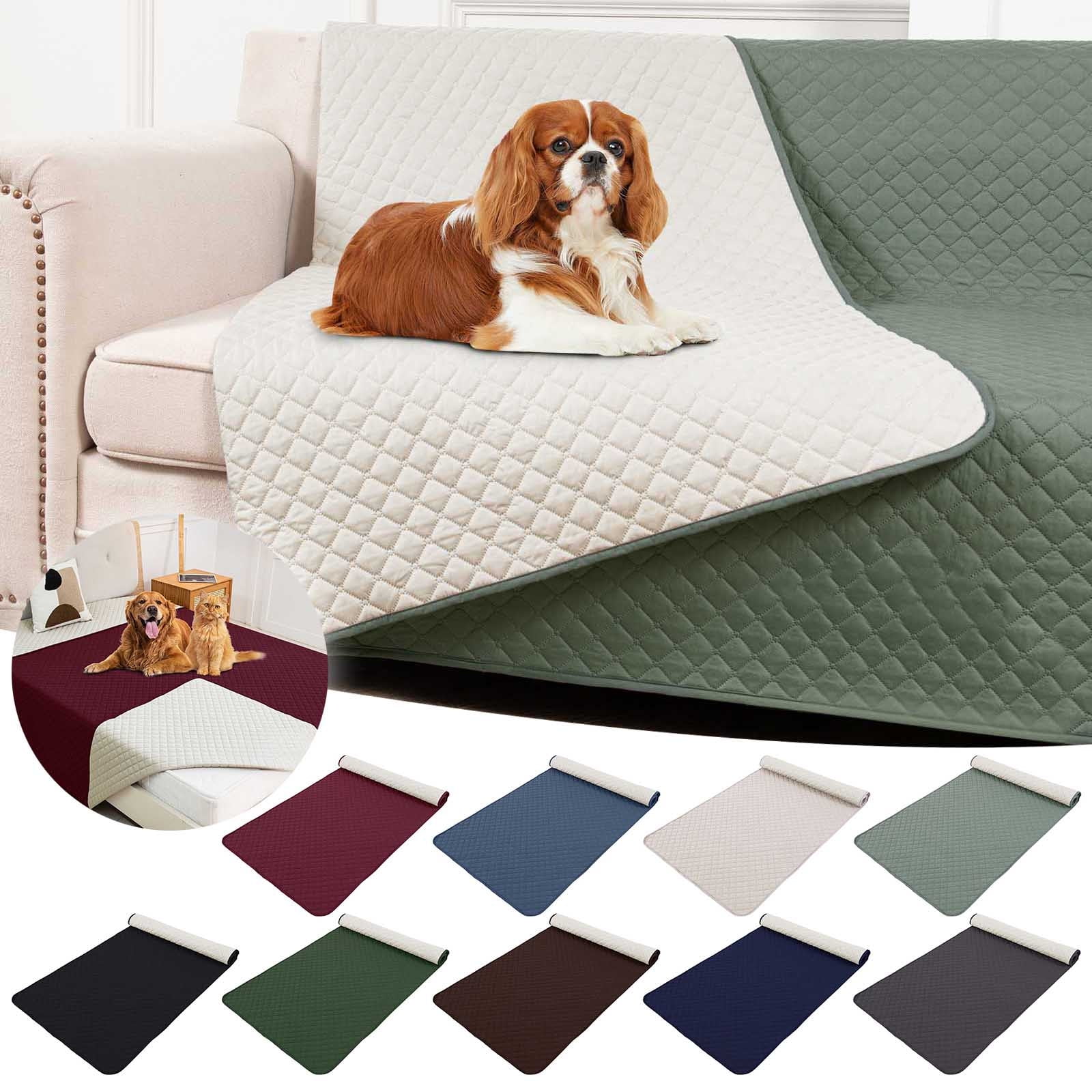Housse De Canapé Imperméable Catalonia Classy – Lavable, Protection Lit, Taupe/gris, 203x152 Cm