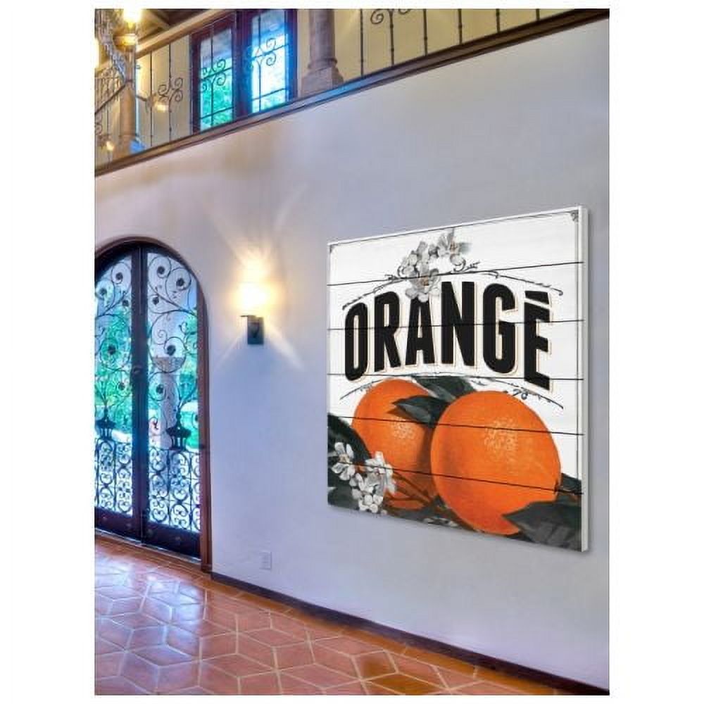 Marmont Hill "French Fruit" Painting Print on White Wood