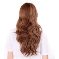 thumbnail image 2 of OneDor 24" Curly Premium Japanese High-Temperature Fiber Premium Synthetic Lace Hair Wig (Caramel Highlights), 2 of 4