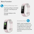 thumbnail image 4 of YAMAY Fitness Tracker, Fitness Watch Heart Rate Monitor Activity Tracker, Color Screen Dual-Color Bands IP68 Waterproof, with Step Counter Sleep Monitor 14 Sports Tracking, Smart Watch for Women Men, 4 of 7