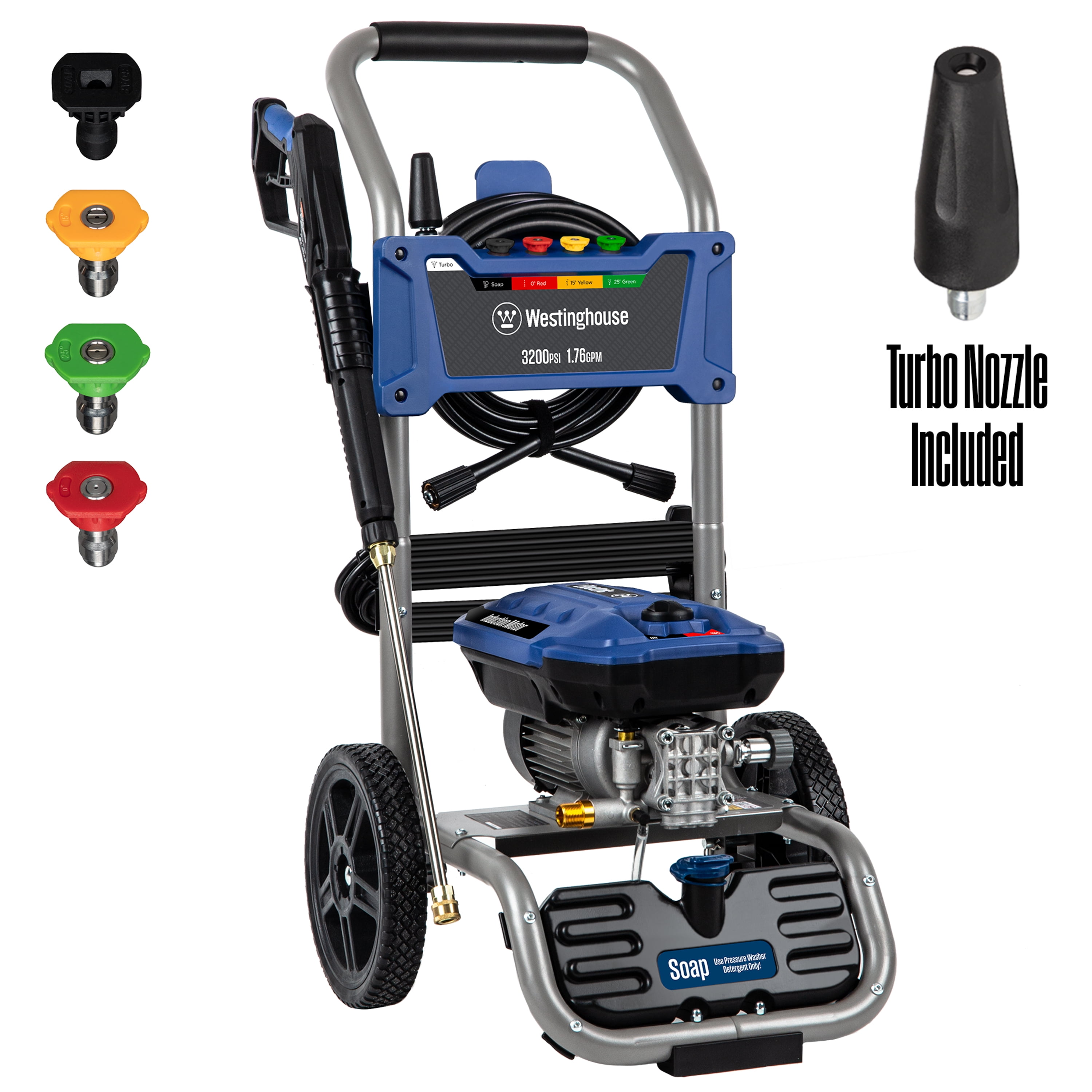 Westinghouse 3200 PSI 1 76 GPM Electric Pressure Washer With 5 Nozzles westinghouse-3200-psi-1-76-gpm-electric-pressure-washer-with-5-nozzles