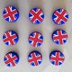 thumbnail image 5 of Greeniant Paquete de 5 patrones de bandera para raquetas de tenis, amortiguador de vibraciones portátil, protección de silicona, amortiguadores Tenis Greeniant OD003014-00, 5 of 6