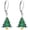 Christmas Tree, variant on Hummingbird Earrings for Women Sterling Silver Humming Bird Earrings Hummingbird Dangle Drop Earrings Hummingbird Jewelry for Women Hummingbird Lover