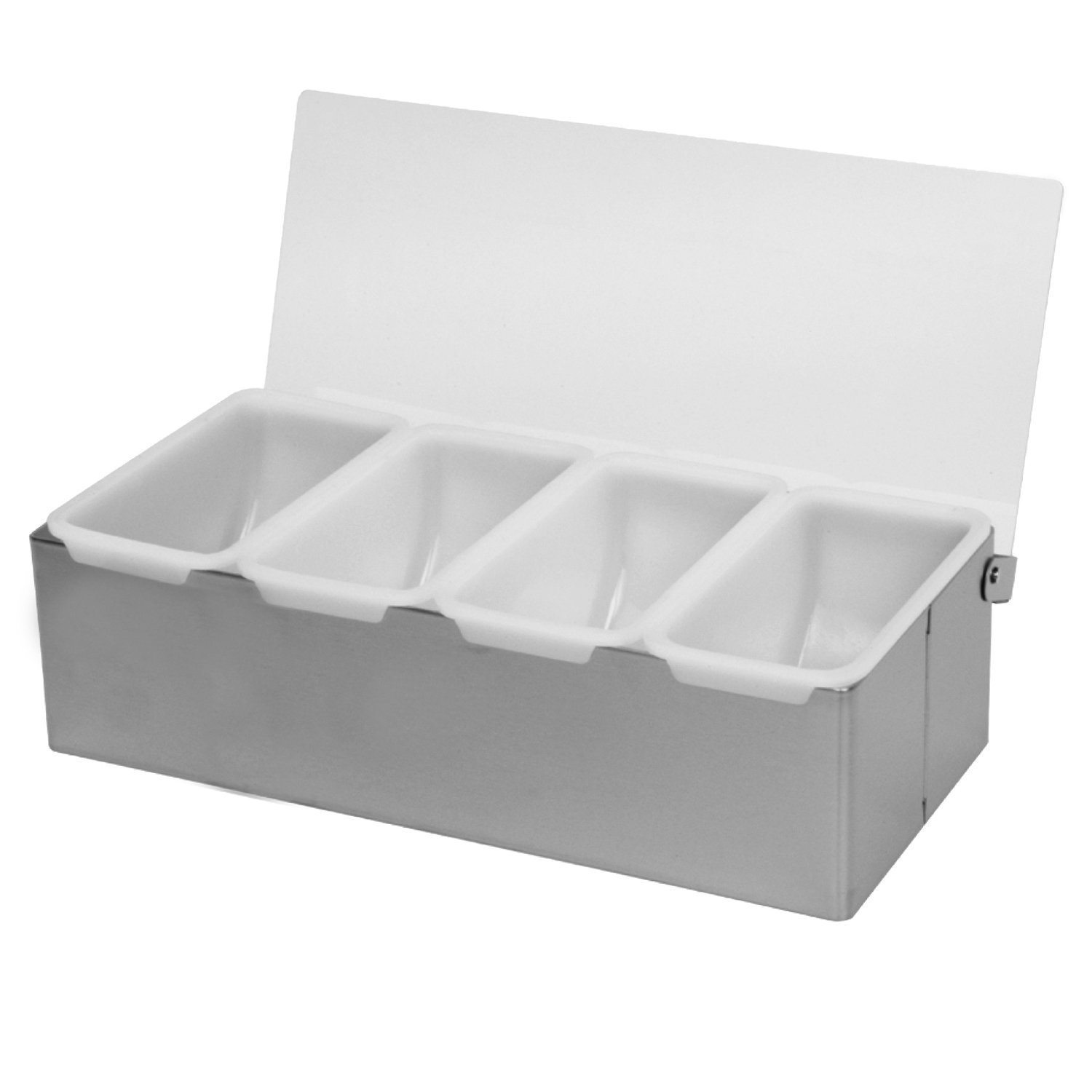 Stainless Steel 4Walmartpartment Condiment Dispenser, Made out of