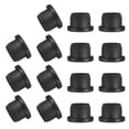 thumbnail image 1 of Uxcell 15 Pcs Tapón de Silicona en Forma de T, Diámetro 15 mm/0.59 Pulgadas, Tapón de Silicona Impermeable Reutilizable, Tapón de Sellado Sólido para Agujeros Redondos en Equipos de Tuberías, Negro, 1 of 7