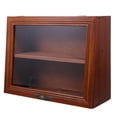 thumbnail image 3 of Organizador de escritorio para tazas: Vitrina de sobremesa para cosméticos y té - Caja para guardar artículos de papelería - Vitrina retro - Solución para una gestión del espacio ordenada, 3 of 4