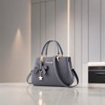 thumbnail image 4 of Bolsos para mujer Moda Señoras Monederos PU Cuero Satchel Hombro Tote Bolsas, 4 of 5