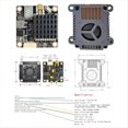 thumbnail image 4 of Transmisor de Video FPV VTX de 5,8 GHz y 3 W, 48 Canales, 25 MW/1000 MW/2000 MW/3000 MW, Ajustable para Drones de Carreras FPV de Alcance, 4 of 5